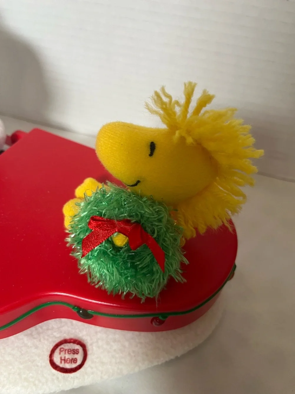 Snoopy and Woodstock musical Christmas toy - Picture 4 of 9